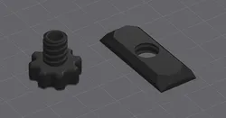 Creality Space Pi Filament guide remix