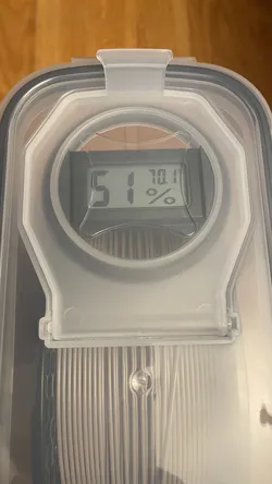 Drybox Hygrometer Mount