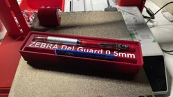 Gridfinity Halter für ZEBRA DelGuard Bleistift