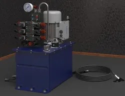 Hydraulic oil station and pump