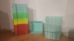 Nestable and Stackable Box (Vase Mode)