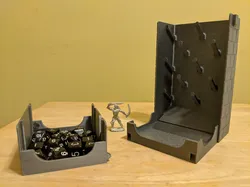 Plinko Dice Tower With Magnetic Latch and Detachable tray