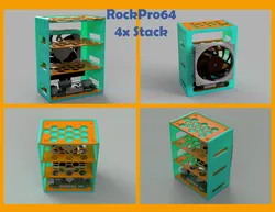 RockPro64 4x Stack