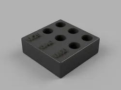 Small Nozzle Storage Block