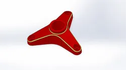 Three-Arm Mounting Bracket | Mechanical Support Component