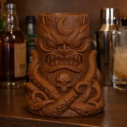 3D printer bestanden | 3MF | Cursed Tiki Totem Mug