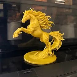 3D printer bestanden | 3MF | Fire Horse — Decorative 3D Statue