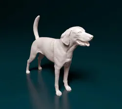 American Foxhound 3D Print Model in Figurines 407990