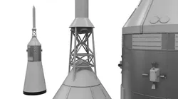 Apollo Launch Escape System 3D model