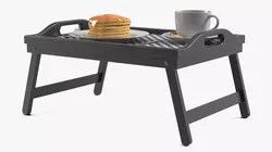 Breakfast on Folding Bed Tray Table 3D model