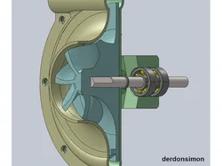 Centrifugal Water Pump - hand drill driven
