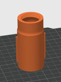 Dyson Vacuum Cleaner Adapter with Thread, Without Clip, for Vacuum Bags