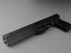Glock hairbrush