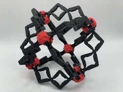 Hoberman Sphere (Partly Print-in-Place)