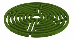 Labyrinth Garden 3D model