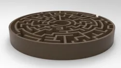 Maze - Circular Model (Labyrinth)