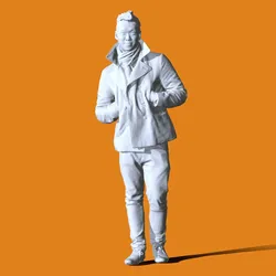 Miniature Pose People 76 3D Print Model in Man 407887
