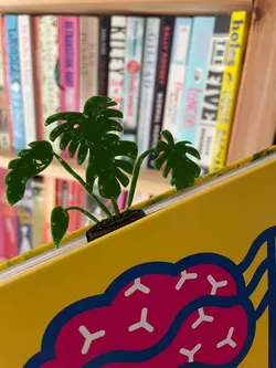 Monstera Leaf Bookmark - Elegant 3D Printable Design