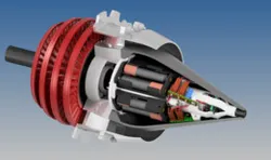 Motorized High Bypass Engine Nacelle