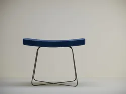 Pouffe suede
