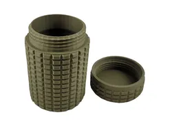Round box with lid