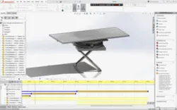 SolidWorks Tomography Device Stretcher [Tomografi Cihaz Sedyesi]