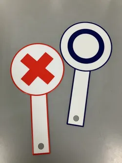 YesNo OX Sign