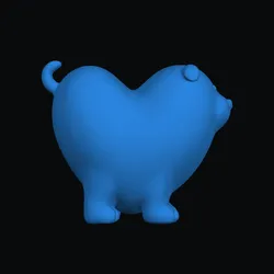 3D printer bestanden | 3MF | HEART DOG