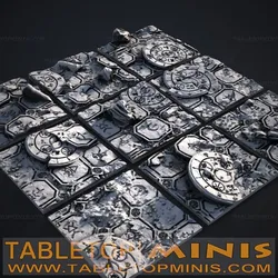 Ancient Ruins 30mmx30mm Square Base Toppers