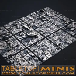 Ancient Ruins 40mmx40mm Square Base Toppers