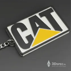 CAT Caterpillar logo KEYCHAIN