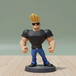 Characters & Creatures STL تنزيل - Johnny Bravo - Nightmoon