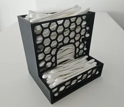 Hexagon inserts and infill inserts for Voronoi Q-Tips dispenser V2