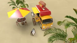 hotdog cafe