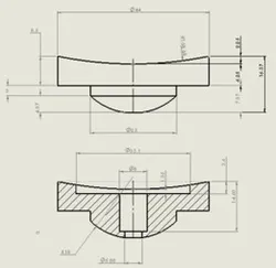 Hydraulic Pump Piston Shoe