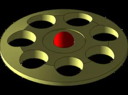 Hydraulic Pump Piston Shoe Retainer Plate And Ball Guide