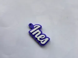 Llavero con nombre de Inés - Modelo de impresión 3D gratuito