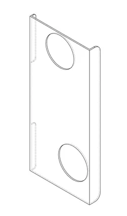 Locker coin slot cover