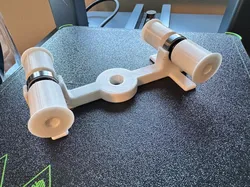 Press-Fit rollers for Cereal box filament roller
