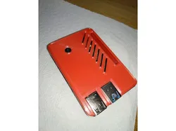 Raspberry Pi 4 case with internal pi cam and pins