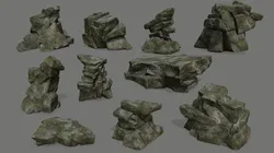 rocks