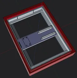 Waveshare 7.5 e-ink display insert for Ikea Rodalm Frame