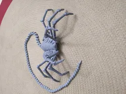 Wearable Alien Facehugger Mask