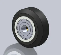 24mm Rubber Roller