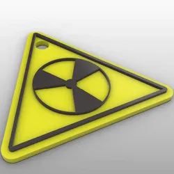 3D printer bestanden | 3MF | llavero nuclear