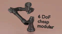6DoF robot arm | modular | cheap | educational