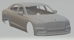 BENTLEY FYING SPUR 2020 3D Print Model in Vehicle 387914