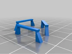 Bridging mini-test (also tests cooling, stringing, adhesion)
