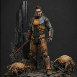 Characters & Creatures STL Descărcare - Gordon Freeman - HALF LIFE - CCHRTB