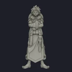 Characters & Creatures STL تنزيل - ONE PIECE - Chinese Luffy Sail DXF - The Grandline Men - NeoVoxel3D